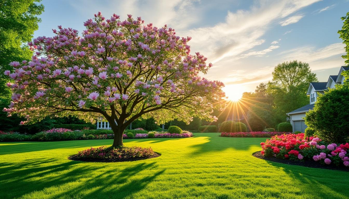 découvrez nos conseils pour choisir l’arbre idéal qui mettra en valeur le centre de votre pelouse : espèces recommandées, critères de sélection et astuces pour un jardin élégant et harmonieux.