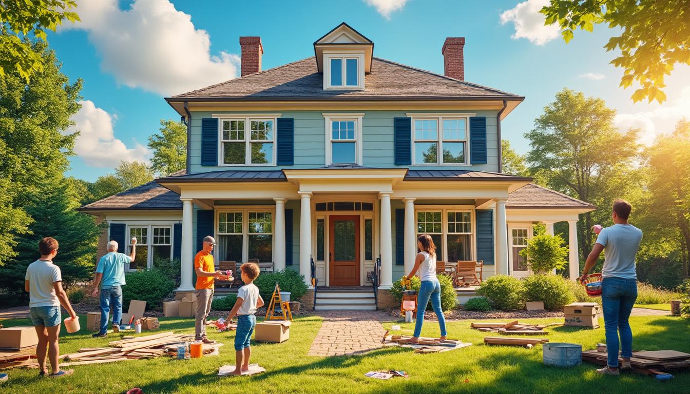 découvrez les nouvelles aventures de la famille strawbridge dans rénovation xxl : transformations spectaculaires, défis inattendus et astuces ingénieuses pour donner une seconde vie à leur demeure historique.